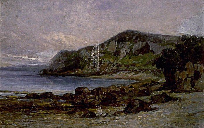 Edward Mitchell Bannister Rocks at Newport